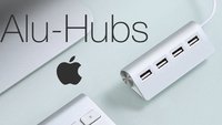 USB-Hubs im Apple-Design aus Aluminium (Übersicht)