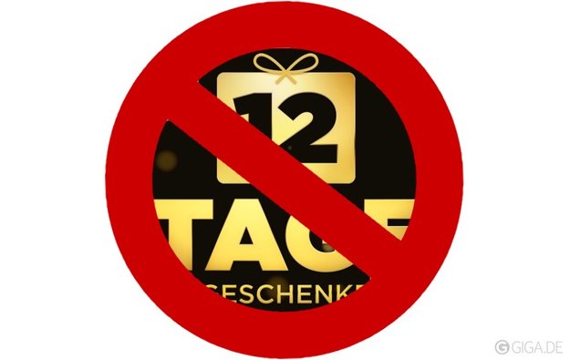 iTunes 12 Tage ohne Geschenke