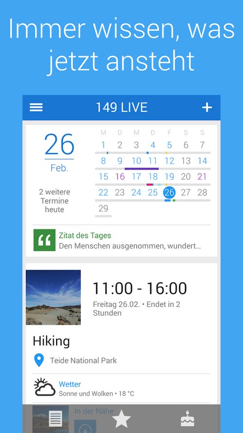 Android-Kalender: Die besten Kalender-Apps im Überblick