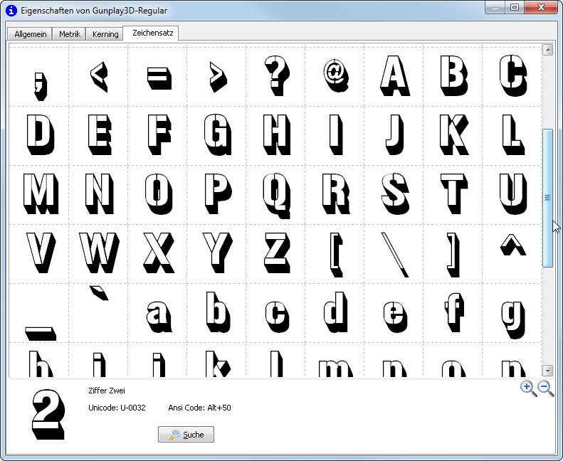 3D-Buchstaben 3D-Schrift Konfigurator