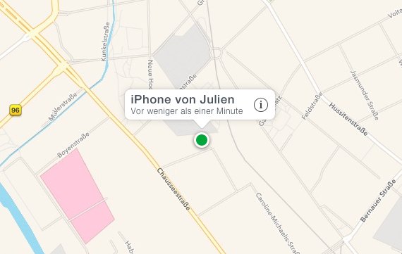 Apple setzt in iCloud auf eigenen Kartendienst statt Google Maps