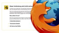 Firefox: "Dieser Verbindung wird nicht vertraut" - Lösungen und Hilfen