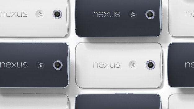 Nexus 6 Farben: Ein wenig blau, ein wenig weiß