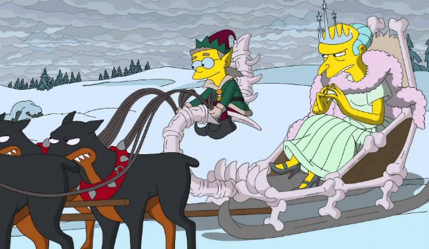 Die Simpsons: Couch-Gag parodiert Disneys Eiskönigin