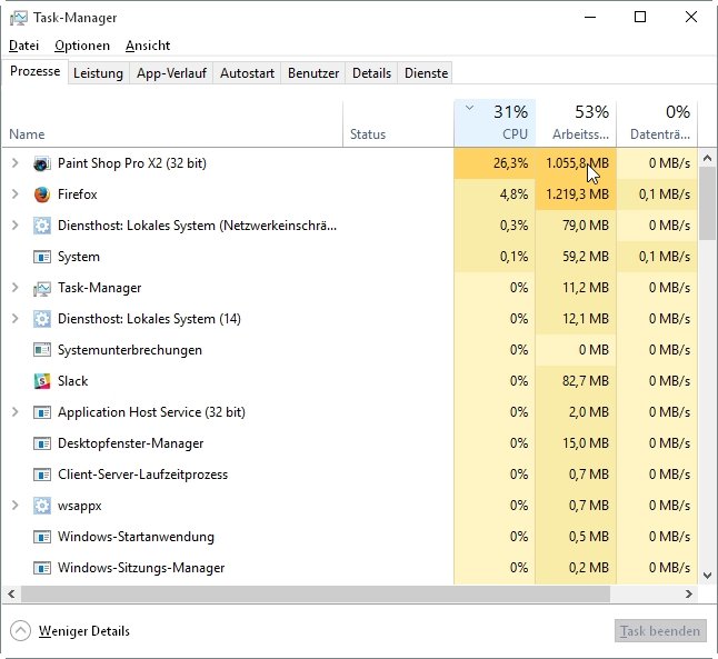 Kaspersky Lab Launcher Hohe Cpu Auslastung CPU Auslastung zu hoch - Gründe und Tipps
