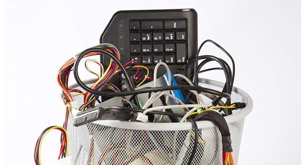 Elektroschrott entsorgen: Was machen mit alten PCs und anderen Elektrogeräten?