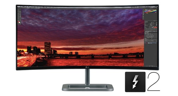 Thunderbolt-2-Display mit gekrümmten Display: Neues und verbessertes Modell verfügbar (LG 34UC87)