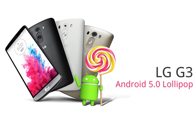 LG G3: Update auf Android 5.0 Lollipop jetzt auch für Geräte ohne Branding