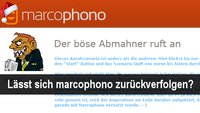 Kann man marcophono zurückverfolgen?