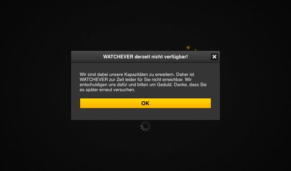 Ist Watchever down oder offline? Störungen online überprüfen
