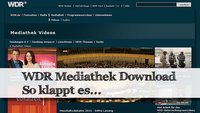 WDR Mediathek Download: Filme speichern