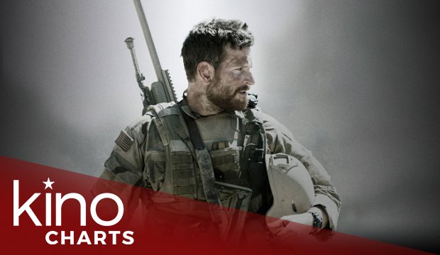 Kinocharts: American Sniper bricht Rekorde & Honig im Kopf bleibt unschlagbar