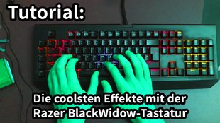 Razer BlackWidow Chroma-Tastatur: Effekte einrichten (Tutorial)