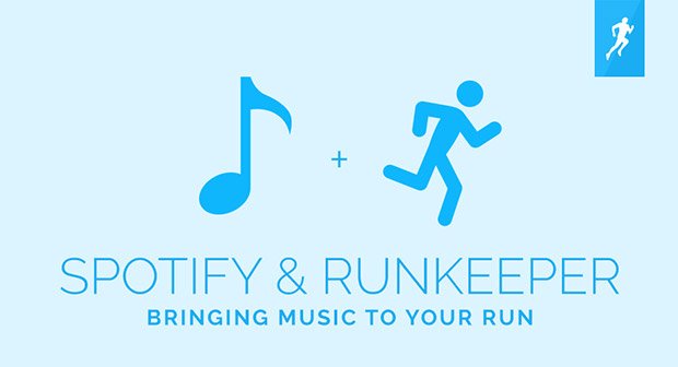 Musikalische Lauffreude: RunKeeper jetzt mit Spotify-Integration