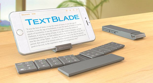 WayTools TextBlade: Kompakte Multitouch-Tastatur