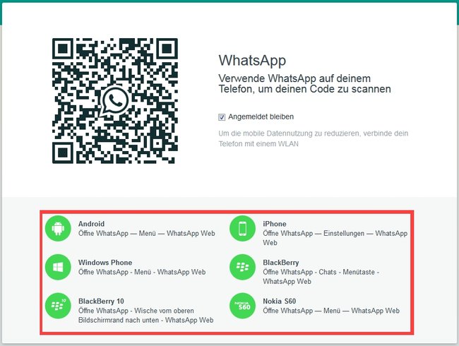 WhatsApp Web Laptop