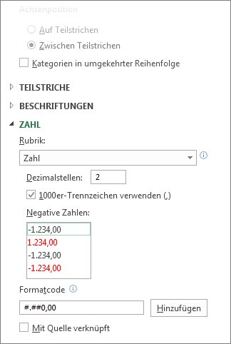 excel-formatierung