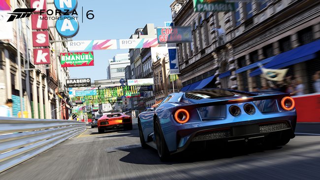 Forza Motorsport 6: Auch Rundkurse in Städten sind mit von der Partie.