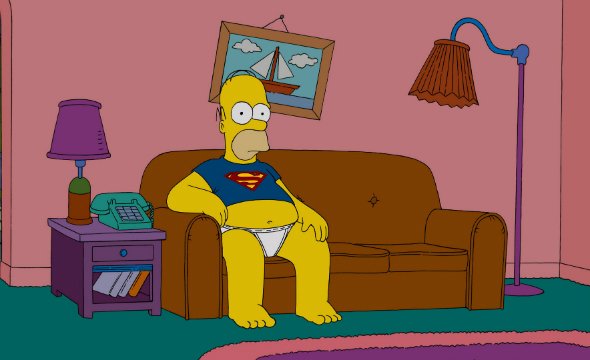 Homer Superman