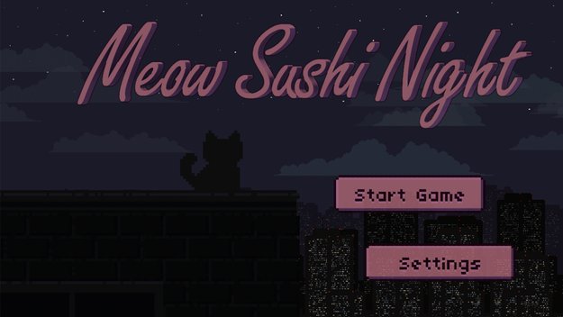 Meow Sushi Night: Jump&Run im Retro-Look mit Suchtfaktor