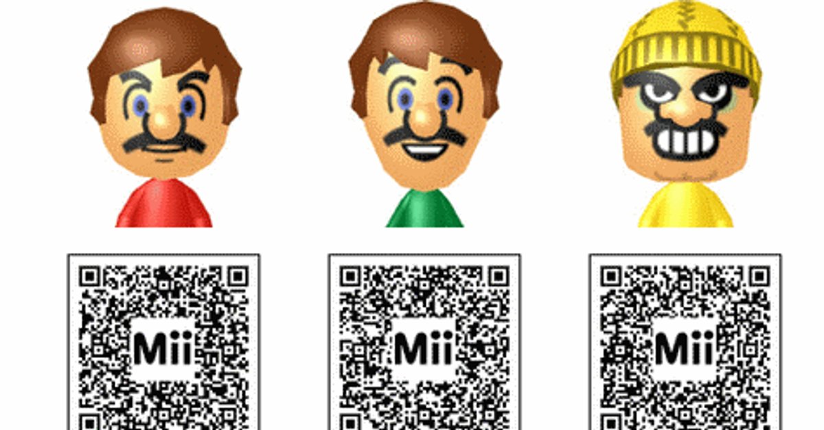 Mii: QR Codes für Pokémon, Mario, Anime und Co. für Wii U ... - 1200 x 627 jpeg 98kB
