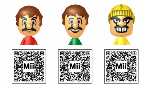 Mii: QR Codes für Pokémon, Mario, Anime und Co. für Wii U, 3DS und Wii