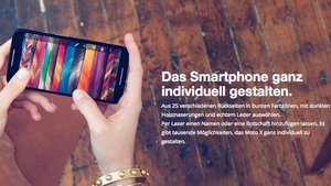 Moto Maker: Motorolas Design-Plattform für Smartphones