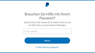 Paypal Passwort vergessen – was tun?