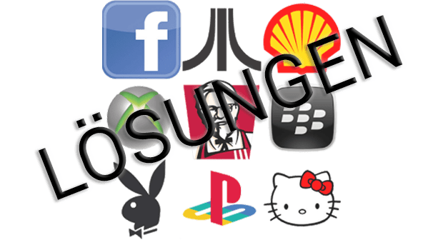 Picture Quiz Logos Losungen Level 9