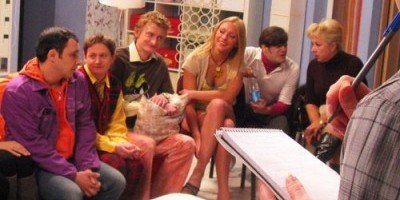 The Theorists im Weißrussischen TV ©CTV.BY