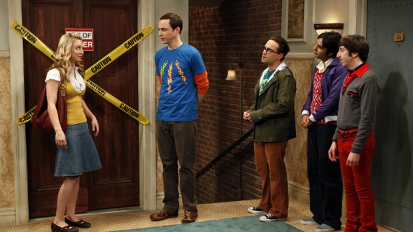 Big Bang Theory Fahrstuhl