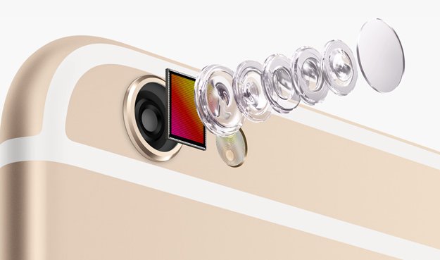 iPhone 6s mit verbesserter 8 Megapixel-Kamera