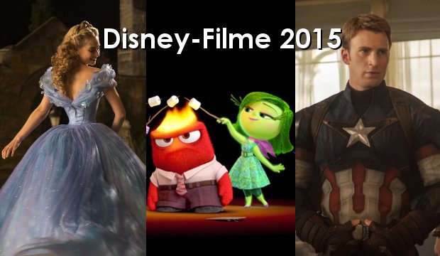 Disney-Filme 2015: Alle Kinostarts aus dem Hause von Pixar, Marvel und Co.