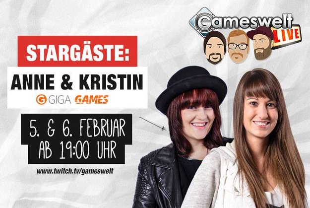 Anne & Kristin zu Gast bei Gameswelt Live!