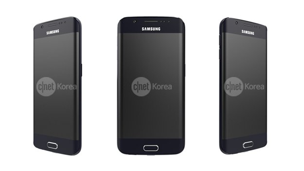 Samsung Galaxy S6 Edge: Renderbilder zeigen Gerät von allen Seiten
