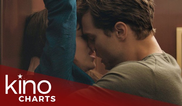 Kinocharts: Fifty Shades of Grey bleibt knapp an der Spitze