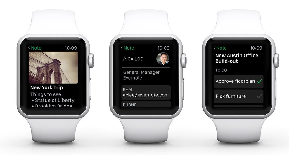 Как установить evernote на apple watch