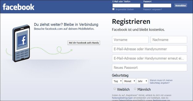 Wie hoch ist das Facebook-Mindestalter?