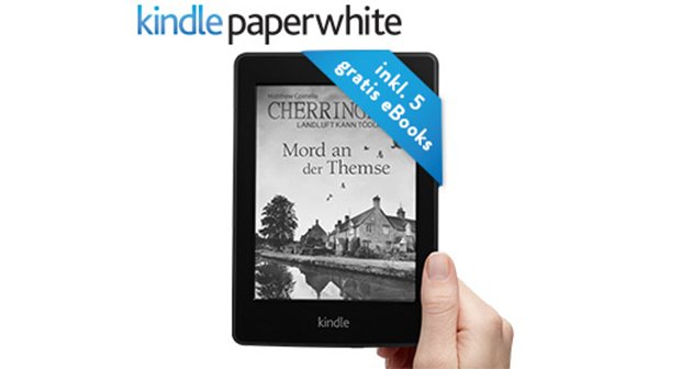 Amazon Kindle Paperwhite 30 Tage unverbindlich testen und 5 E-Books gratis erhalten