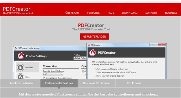 PDF verschlüsseln mit dem kostenlosen PDFCreator
