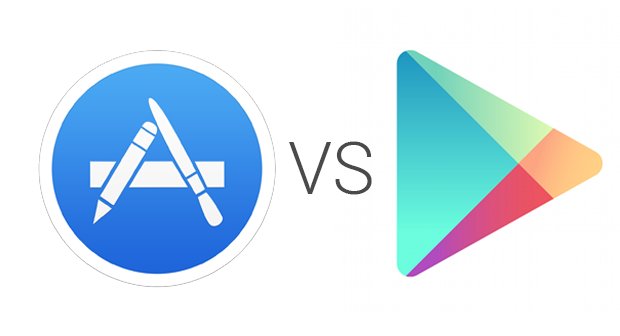 App Store vs. Play Store: Deutlich mehr Android-Downloads, deutlich mehr iOS-Umsatz