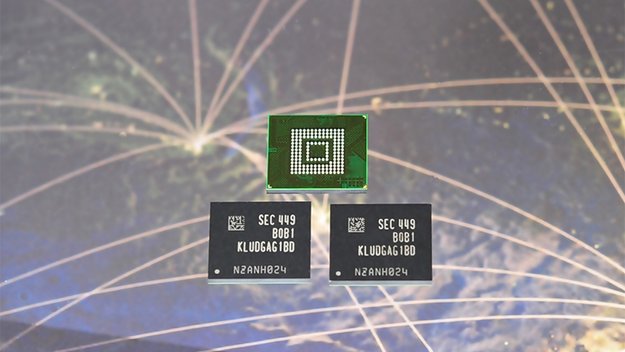 Samsung stellt 128 GB High End-Speicherchips vor – vielleicht für Galaxy S6