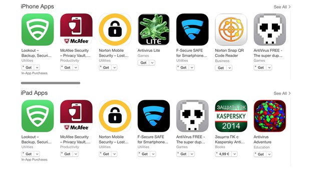 Apple entfernt Anti-Virus-Apps aus dem App Store