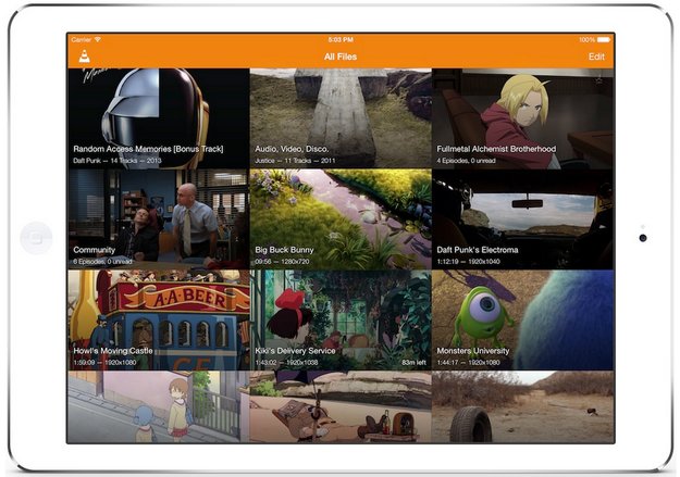 VLC für iOS jetzt mit Support für iCloud Drive und lokalem Streaming