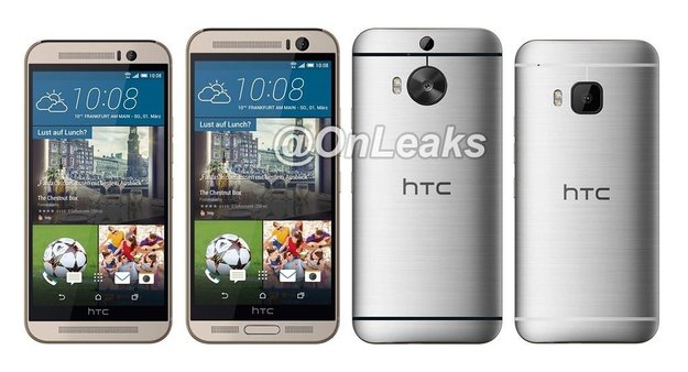 HTC One M9 Plus angeblich mit 5,2 Zoll-Display; Mockup im Größenvergleich mit One M9