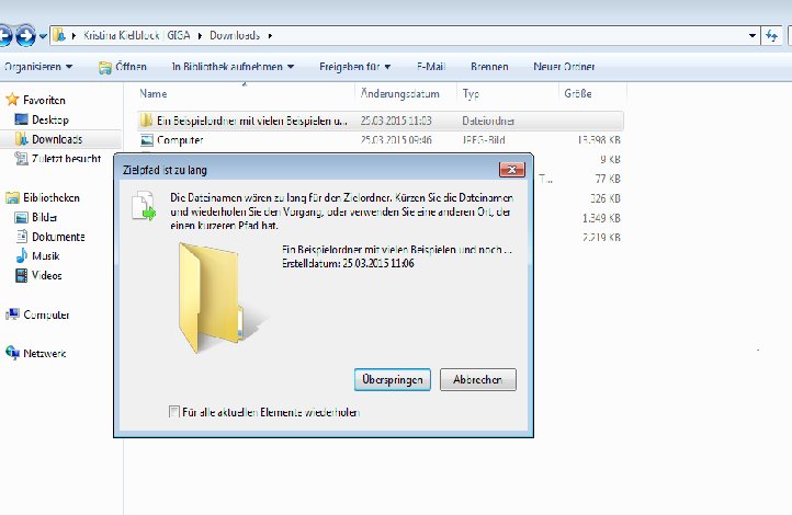 Dateiname Ist Zu Lang Dateiname Ist Zu Lang
