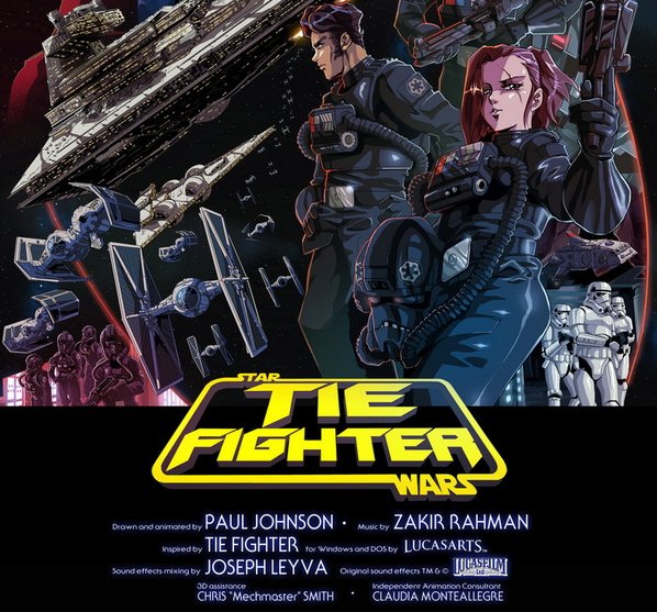 Star Wars goes Anime: Der Kurzfilm TIE Fighter ist der Hingucker des Tages