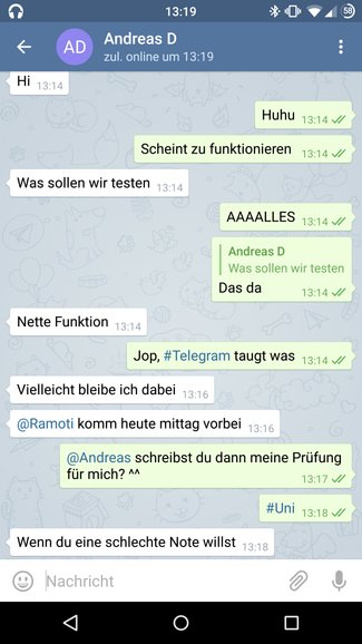 Telegram-Update-Uebersicht
