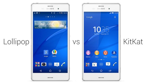 Sony Xperia: Android 5.0 Lollipop-Neuerungen im Vergleich zu KitKat