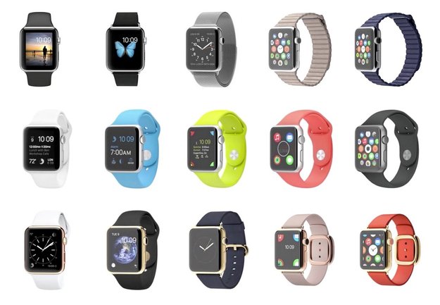 Apple Watch, Apple Watch Sport und Apple Watch Edition im Vergleich